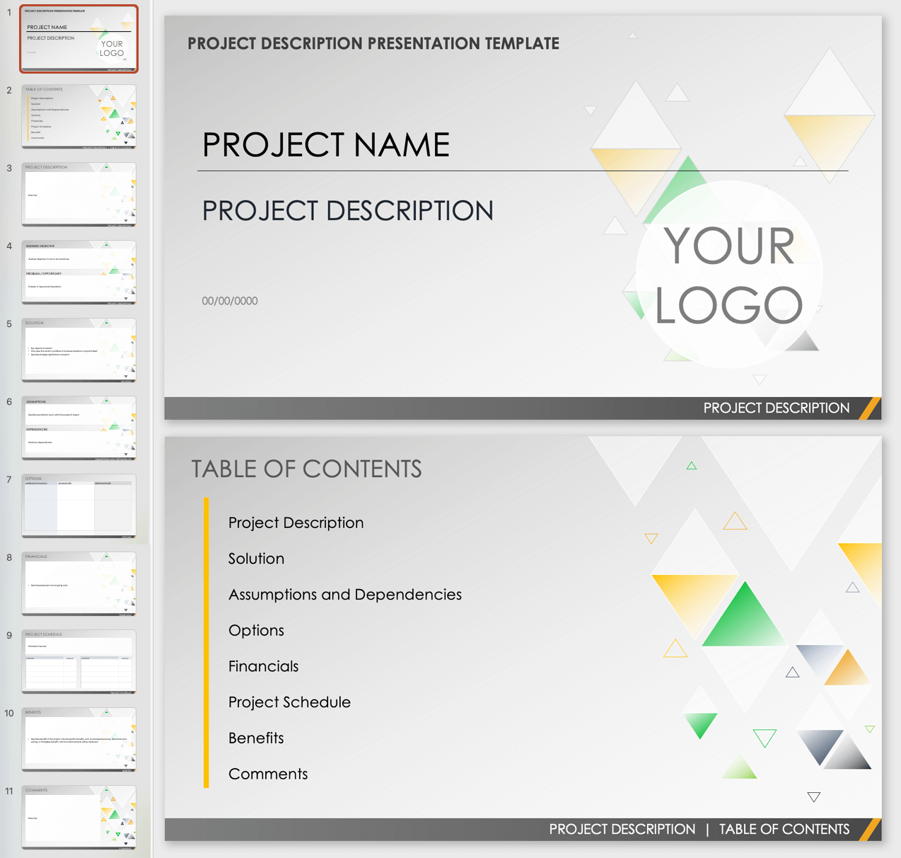 Project Description Presentation Template