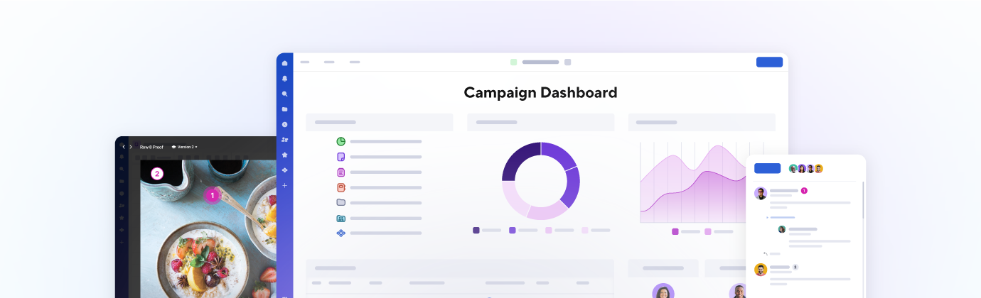 Campaign dashboard for Marketing Management use case