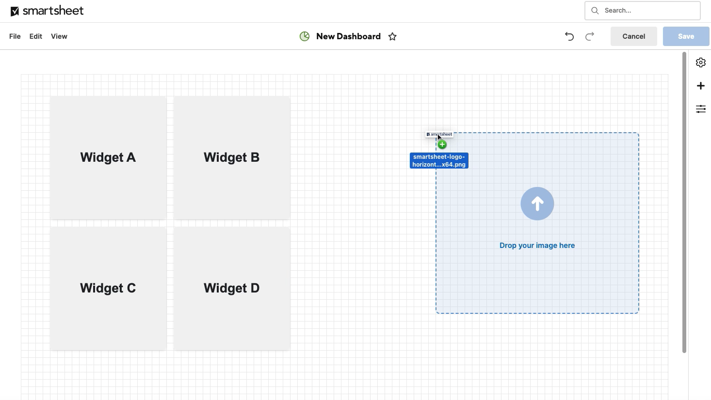 Drag and Drop Image