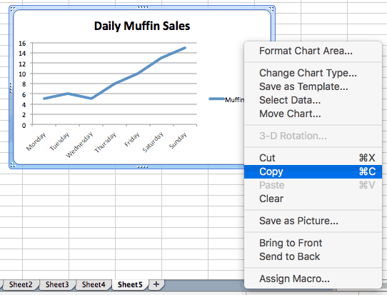 line charts excel copy